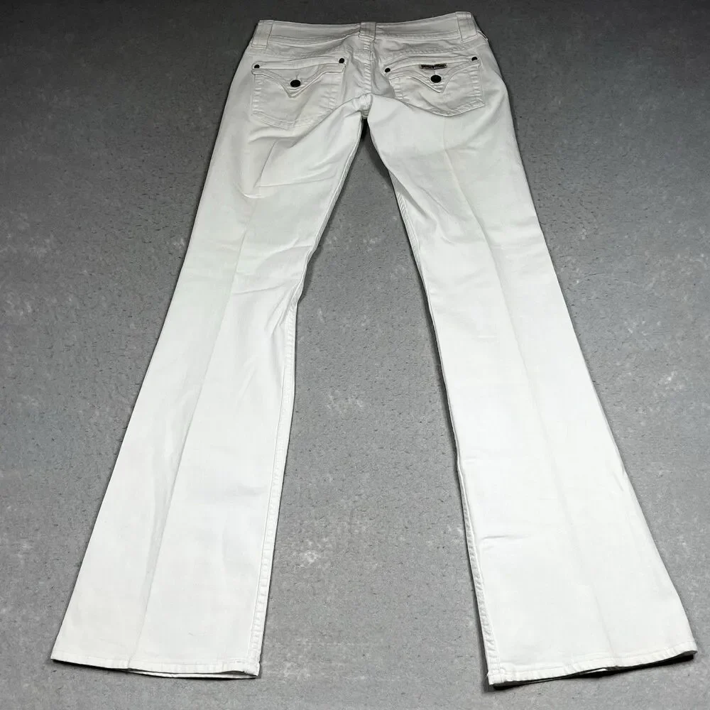 Hudson Jeans White Women's Boot Cut Jeans - Picture 11 of 16